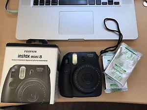 FujiFilm instax mini 8 instant camera with 20 exposures