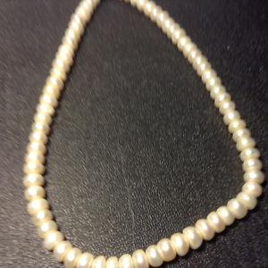 Genuine Natural White Pearl Necklace