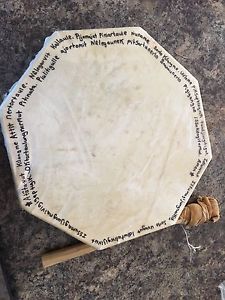 Hand made Native drum