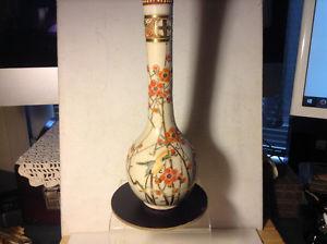 Japanese Antique Kutani Porcelain Vases