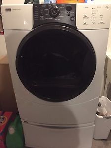 Kenmore Elite washer and dryer with pedestals