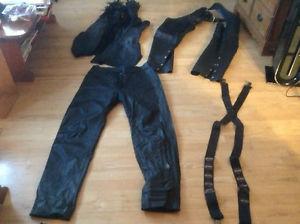 LEATHER MOTORCYCLE GEAR FOR SALE