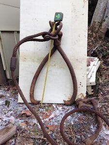 LOGGING TONGS & CABLE & Shackle