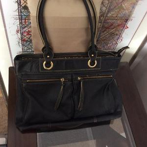 Maxx New York Leather Handbag / Purse