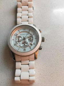 Michael kors white watch