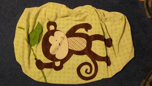 Monkey Change Table Cover
