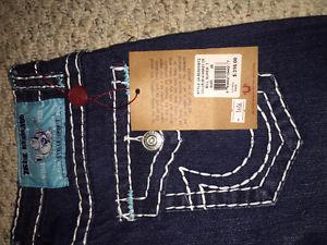Never worn, NEW Womens True Religion Jeans size , and