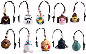 New Star Wars Angry Birds Danglers Complete Set
