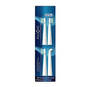 Oral-B Pulsonic Replacement Electric Toothbrush Head, 4