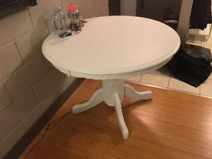 Painted White Oak Table