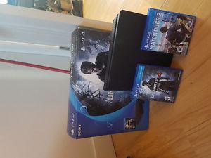 Ps4 2 games and 20 inch lcd