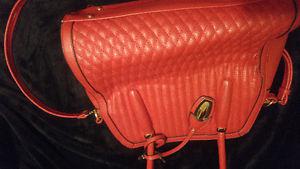 Red beautiful purse