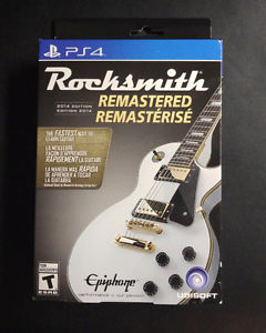 Rocksmith  PS4 Game (with Real Tone Cable) new sealed