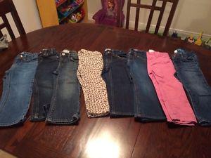 Size 2T jean lot