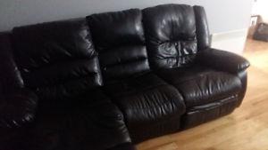 Sofa and love seat