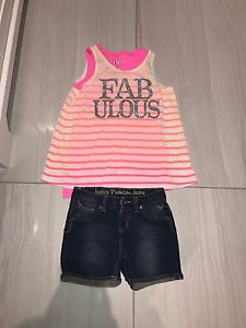 Summer justice outfit size 12