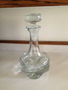 Swedish Crystal Decanter 12 inches