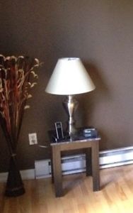 Table lamps & end tables