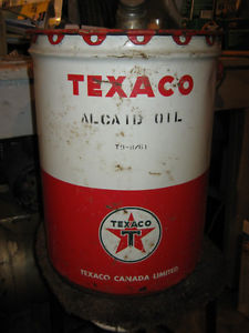 Texaco Oil Pail