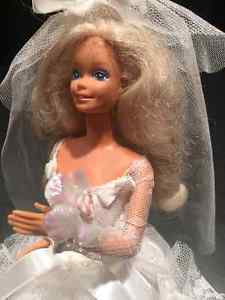 Vintage Barbie Superstar Doll White Bride Fashion Avenue