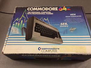 Vintage Commadore 64 complete with box