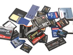 Wanted: Memory cards