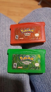 pokemon LeafGreen and FireRed verson