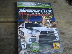 xbox 360 game: midnight club los angeles complete edition.