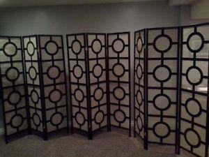 3 panel room dividers