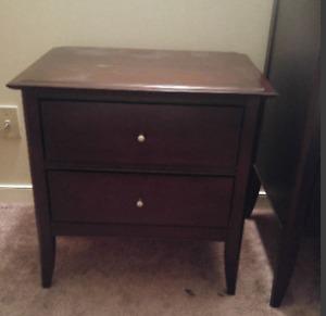 Dresser and end table