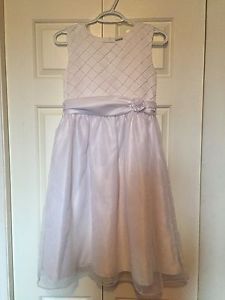 Girls white gown dress size 16