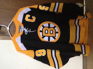Johnny Bucyk autographed jersey
