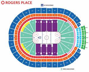 Oiler Tickets for Remainder of season