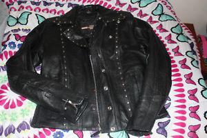 100& Leather Bikers jacket