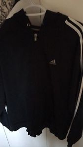 Addidas track suit with hoodie