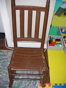 Antique child's rocker