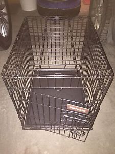 Black Wire Dog Crate