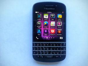 -Blackberry Q10 Black Unlocked