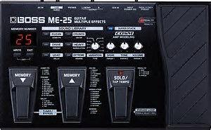 Boss ME-25 guitar multiple effects pedal