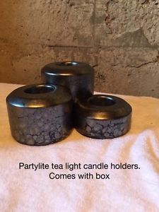 Brand new in box Partylite candle holders