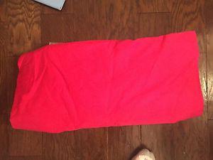 Bright pink fabric