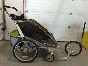 Chariot double stroller