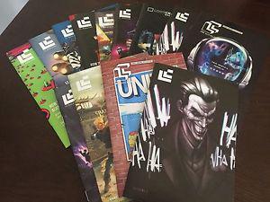 Collection of Loot Crate Magazines
