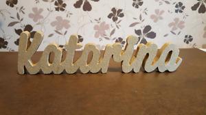 Custom made wooden signs / wooden names