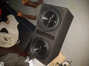 Dual Phoenix Gold R212 subs in ported box