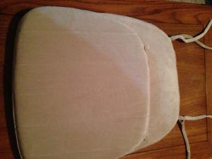FURTHER REDUCED!!! - Dining Chair Seat Cushions. Beige.