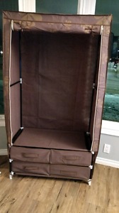 Fabric Cloak closet