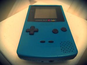Game Boy Color with Tetris