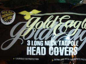 Gold Eagle 3 Long Neck Tadpole Head Covers