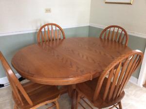 Kitchen table and chairs